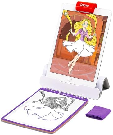 Disney Osmo Super Studio Disney Princess Drawing Set - Osmo Base Disney Princess Learn to