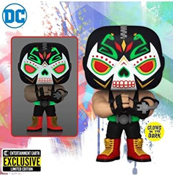Funko POP Batman 412- Bane Dia de Los Muertos Glows in The Dark