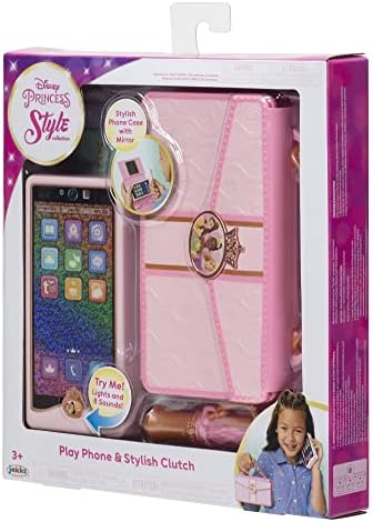 Disney Princess Style Collection Phone Includes 1 Play Phone 1 Clutch Case 1 Play Lip