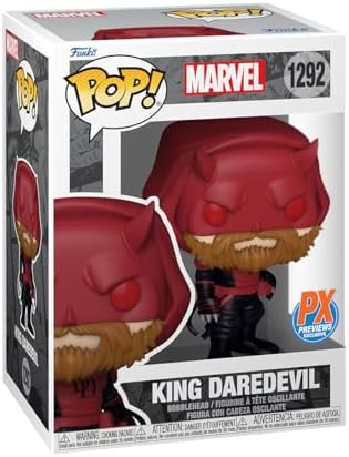 Funko Pop Marvel King Daredevil Previews Vinyl Figure