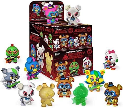 FunKo Five Nights at Freddy's Security Breach Mystery Mini Blind Box Display Case of 12
