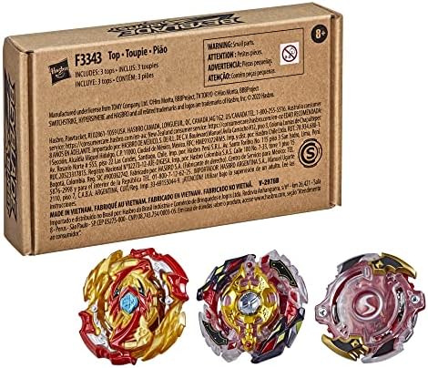 Beyblade Burst Evolution Trio Spryzen 3-Pack Legend Spryzen S3 Lord Spryzen S5 Spryzen S2