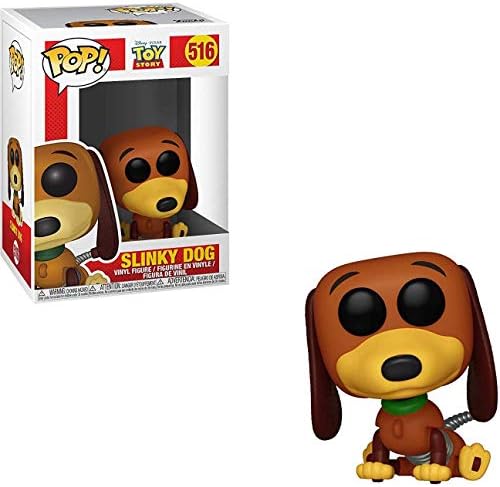 Disney Pixar Toy Story - Slinky Dog Funko Pop Vinyl Figure Includes Compatible Pop Box