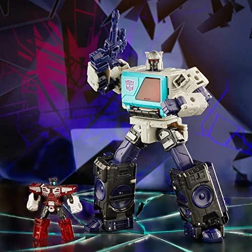 Transformers Generations Shattered Glass Collection Autobot Blaster Micromaster Rewind