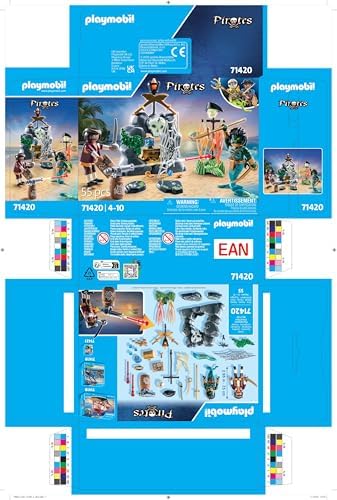 Playmobil Pirates Battle with The Giant Octopus