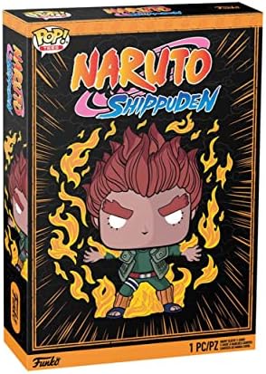 Funko Boxed Tee Naruto - 8 Gates Guy - Large - L - T-Shirt - Clothes - - Short Sleeve Top