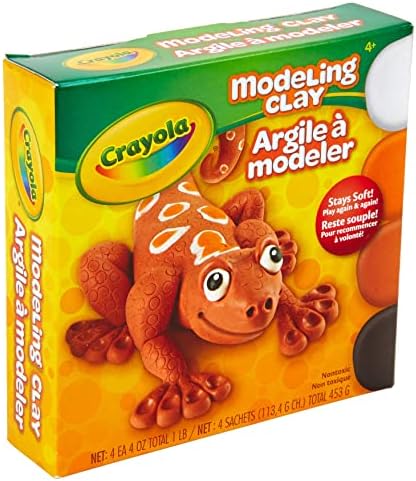 Crayola Modeling Clay Non Drying Assorted Colors 1lb