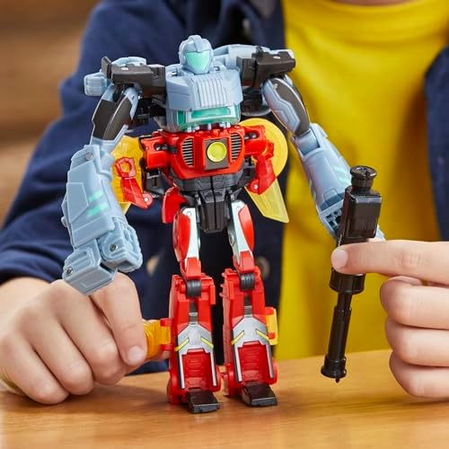 Transformers EarthSpark Cyber-Combiner Terran Twitch and Robby Malto Robot Action Figures