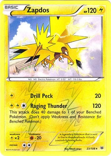 Pokemon Zapdos - 23108 - Rare - Reverse Holo