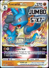 Pokemon Jumbo Pokemon Card - Lucario VSTAR -SWSH214 - Black Star Promo