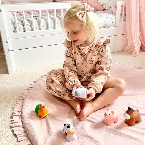 Melissa & Doug Melissa Doug Pop Blocs Farm Animals Educational Baby Toy - 10 Linkable
