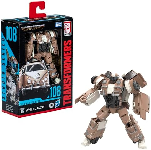 Transformers Studio Series Deluxe Rise of The Beasts 108 Wheeljack 4.5-inch Converting