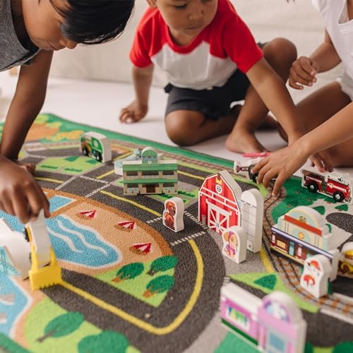 Melissa & Doug Melissa Doug PAW Patrol Activity Rug - Adventure Bay 22 Pieces PAW Patrol