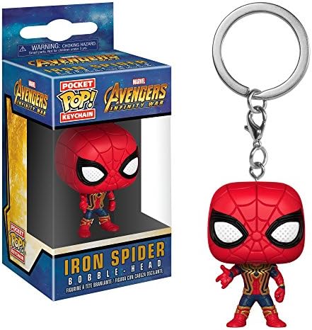 Funko POP Keychain Marvel Avengers Infinity War - Iron Spider Multicolor