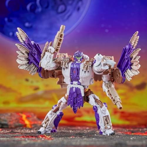 Transformers Legacy United Leader Class Beast Wars Universe Tigerhawk 7.5-inch Converting