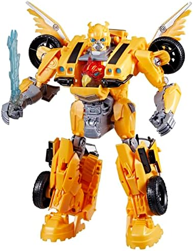 Transformers Rise of The Beasts Movie Beast-Mode Bumblebee Converting Toy with Lights and