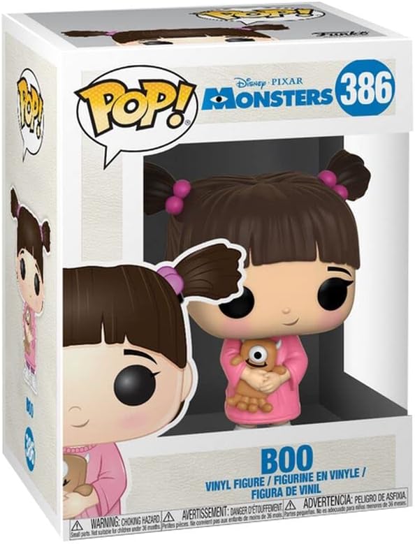 Funko POP Disney Pixar Monsters Inc. 20th - Boo Funko Pop Vinyl Figure Bundled with