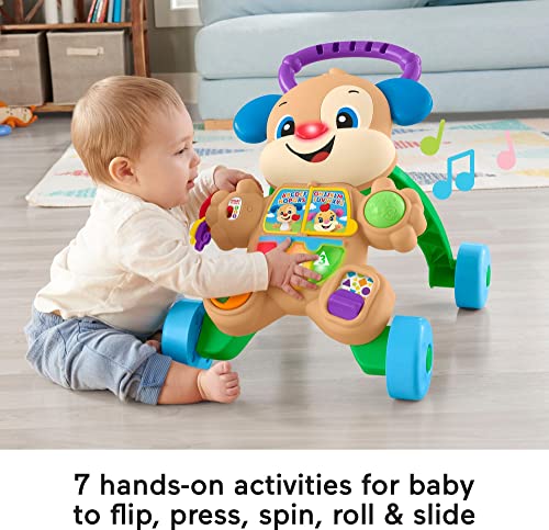 Fisher-Price Baby Toy Laugh Learn Smart Stages Learn with Sis Walker with Music Lights