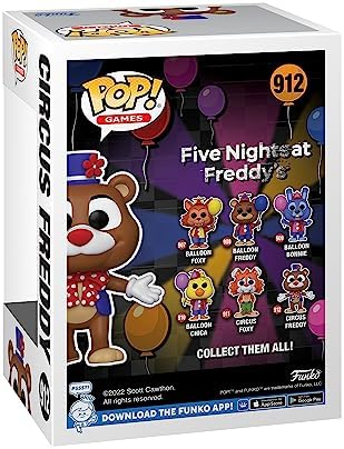 Funko POP Five Nights at Freddy's - Circus Freddy Fazbear - Collectable Vinyl Figure