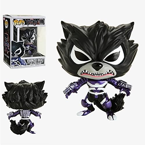 Funko POP Marvel Venom - Venomized Rocket Raccoon Funko Pop Vinyl Figure Bundled with