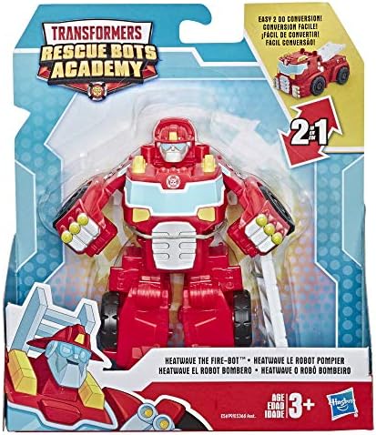 Transformers Playskool Heroes Rescue Bots Academy Heatwave The Fire-Bot Converting Toy