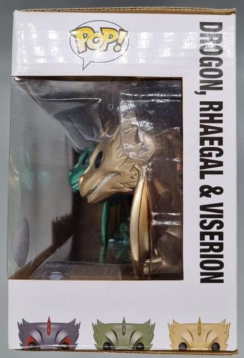 Funko Game of Thrones Funko Pop Metallic Dragon 3pc Pack