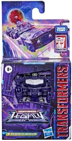 Transformers Generations Legacy Core Shockwave Action Figure - Ages 8 and Up 3.5-inch