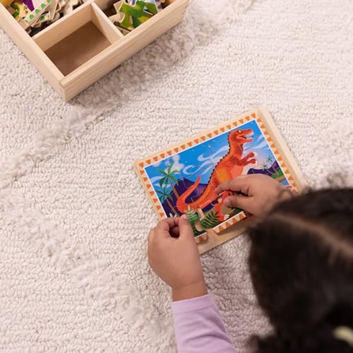 Melissa & Doug Melissa Doug Pets 4-in-1 Wooden Jigsaw Puzzle
