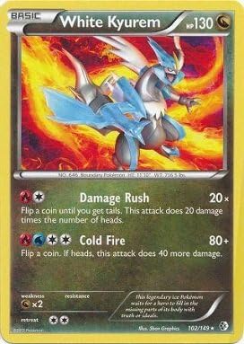 Pokemon - White Kyurem 102149 - BW - Boundaries Crossed