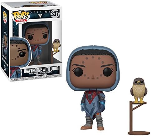 Funko POP Destiny Hawthorne with Hawk Figure Multicolor