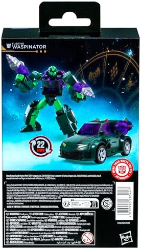 Transformers Age of The Primes Deluxe Class Fugitive Waspinator 5.5-inch Converting