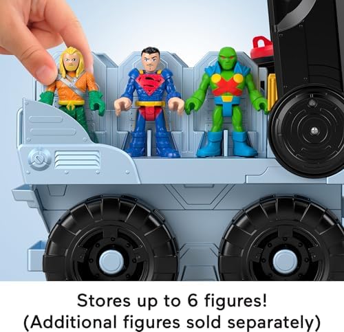 Fisher-Price Imaginext DC Super Friends Batman Toy Transforming Bat-Tank with Lights