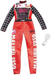 Barbie Clothes - Career Outfit Doll Racecar Driver Jumpsuit with Trophy Multi