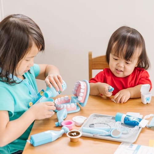 Melissa & Doug Melissa Doug Super Smile Dentist Kit With of Teeth And Dental 25 Toy