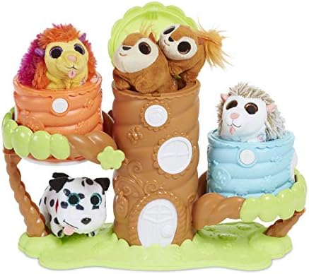 Little Tikes Springlings Surprise Poppin' Treehouse Set with Two Plush Pets