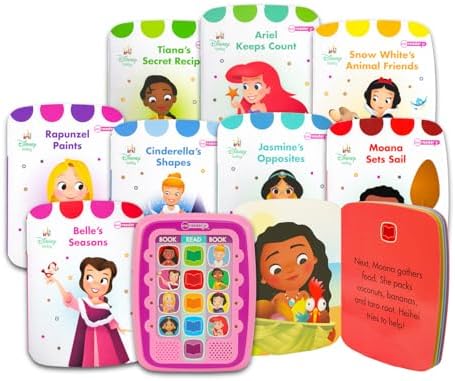 Disney Princess Me Reader Electronic Reader 8 Book Bundle - 8 Disney Baby Princess for