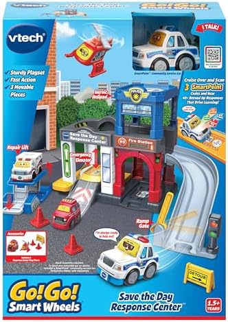VTech Go Go Smart Wheels Save The Day Response Center Playset