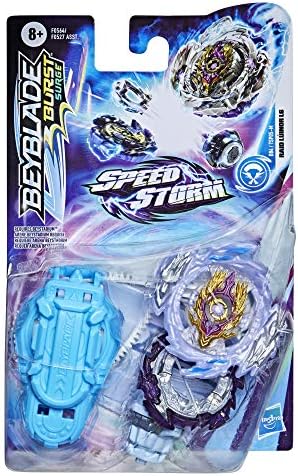 Beyblade Burst Surge Speedstorm Raid Luinor L6 Spinning Top Starter Pack - Attack Type