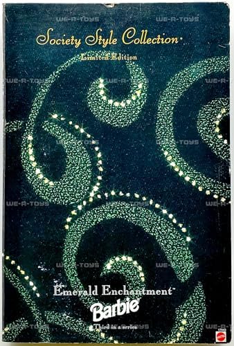 Mattel 1996 Limited Edition Emerald Enchantment Blonde Barbie Doll