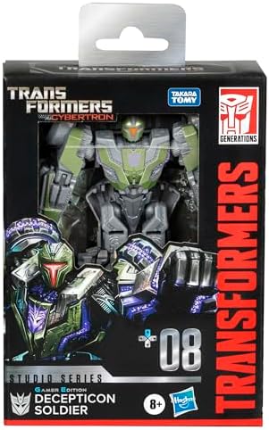 Transformers Studio Series Deluxe War for Cybertron 08 Gamer Edition Decepticon Soldier
