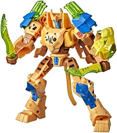 Transformers Bumblebee Cyberverse Adventures Deluxe Class Cheetor Action Figure Saber