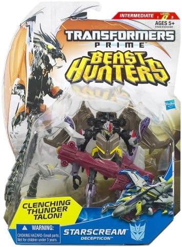 Transformers Beast Hunters Deluxe Class Starscream Figure 5 Inches
