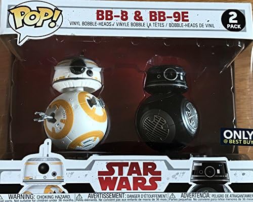 Funko - POP Star Wars Last Jedi BB-8 and BB9-E 2 Pack Best Buy