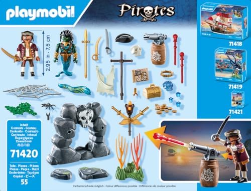 Playmobil Pirates Battle with The Giant Octopus