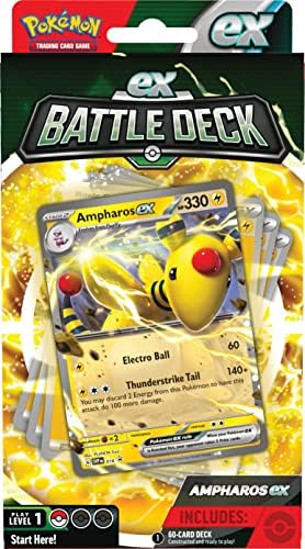 Pokemon TCG Ampharos ex Battle Deck Ready-to-Play 60-Card Deck