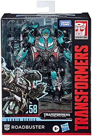 Transformers Studio Series 58 Deluxe Class Dark of The Moon Movie Roadbuster Action