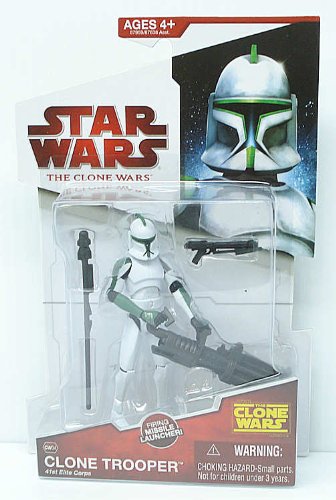 Hasbro Star Wars Clone Trooper 41st Elite Corps Clone Wars Action Figure