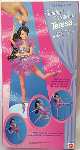 Mattel Barbie Twirling Ballerina Teresa 11 Doll