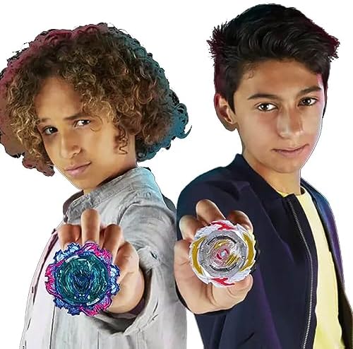 Beyblade Burst QuadStrike Gambit Dragon D8 and Ambush Achilles A8 Spinning Top Dual Pack