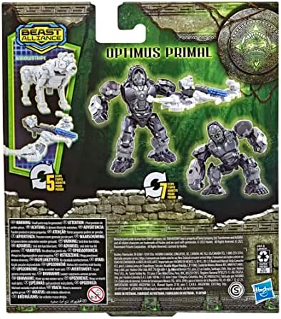 Transformers Optimus Primal and Arrowstripe Beast Weaponizer 2-Pack Beast Alliance